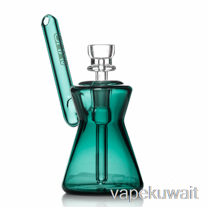 Grav الساعة الرملية جيب Bubbler Lake Green Vape Pod Kits